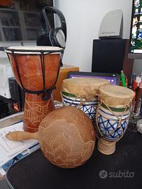 Bongo e maracas