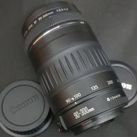Canon 90/300 mm ef, come nuovo full frame e apsc