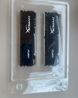 RAM HyperX Fury RGB DDR4 16GB (2x8GB) 3600MHz CL17