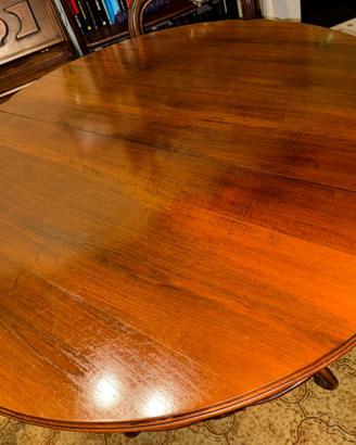 Tavolo legno massello con 6 sedie abbinate