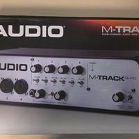 Scheda audio M-Audio Track Quad