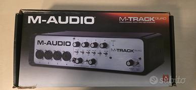 Scheda audio M-Audio Track Quad