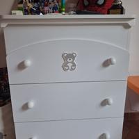 Culla e cassettiera foppapedretti