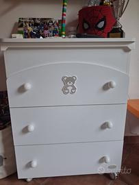 Culla e cassettiera foppapedretti