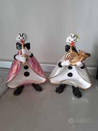 Statuine Vintage in ceramica 