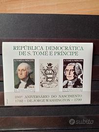 francobolli Sao Tome' e Principe 1982 non dent mnh