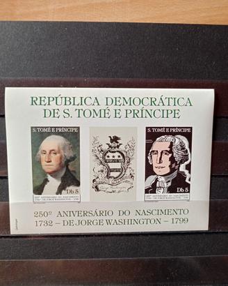 francobolli Sao Tome' e Principe 1982 non dent mnh