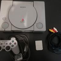 Playstation 1 con memory card 
