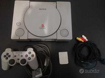 Playstation 1 con memory card 