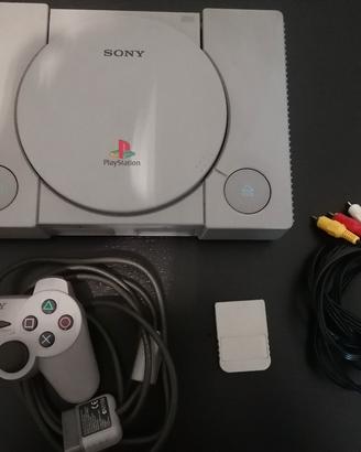 Playstation 1 con memory card 