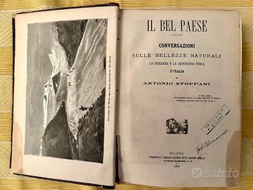 Stoppani, Il Bel Paese , Prima ed. 1876