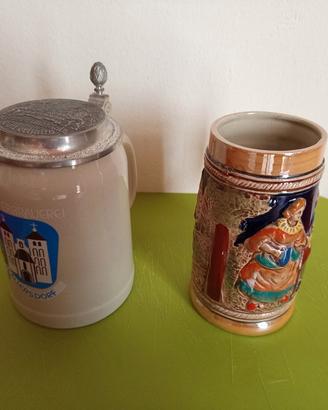 Boccali birra ceramica 