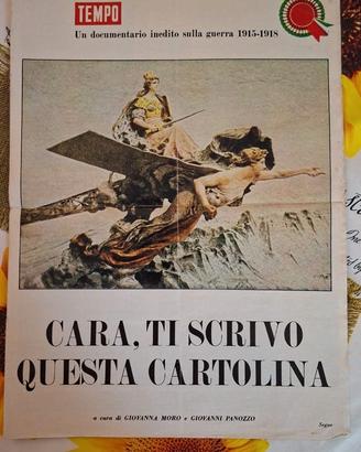 Inserto vintage cartoline guerra 1915-1918