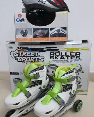 Roller Skates estensibili n.34/37 come nuovi