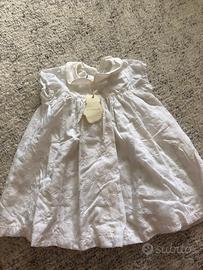 Vestitino bianco "minibanda"