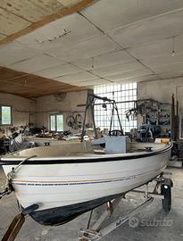 Barca Gobbi con motore Evinrude 25cv
