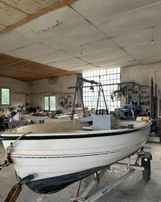 Barca Gobbi con motore Evinrude 25cv