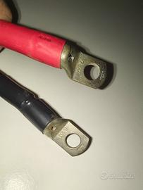 2 cavi batteria/fotovoltaico 50 mm quadri 1 metro