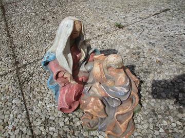 ARTE SACRA 700 napoletano ANTICA STATUA TERRACOTTA