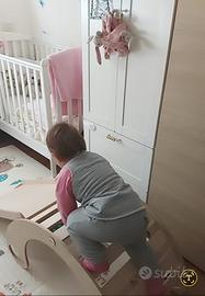 Scaletta, scivolo, dondolo