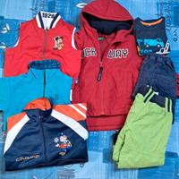 Lotto abbigliamento bambino 18/24 mesi 