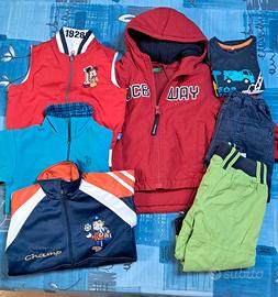 Lotto abbigliamento bambino 18/24 mesi 