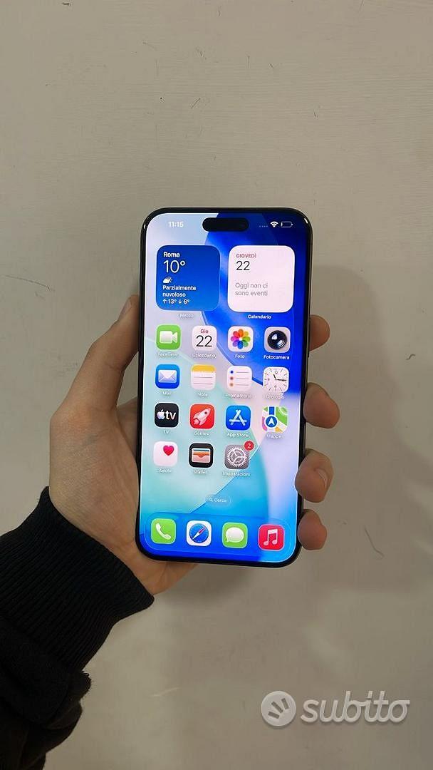 Subito - Handy Phone - Apple iPhone 15 Pro Max black 256 GB - 9026 ...
