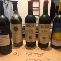Vini da collezione:Poggio di Sotto, Sassicaia, Ti