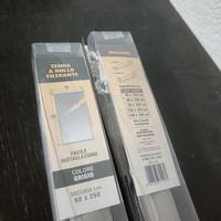 2 tende a rullo grigie 60 x 250