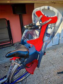 seggiolino posteriore per bambini bicicletta