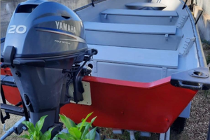 Barca QuickSilver 450 mt. + motore + carrello omol