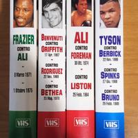 Vhs Boxe   - I Miti - Frazier-Tyson-Clay-Benvenuti