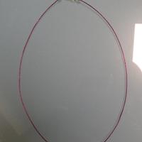 collana vetro di murano fatta a mano rose