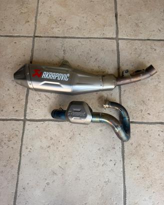 SCARICO AKRAPOVIC per CRF250R dal 2022 in su
