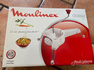 Julienne mill moulinex con 3 dischi rimuovibili