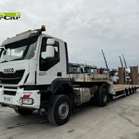 Iveco Trakker 500 trattore 4x4 carrellone 4 assi