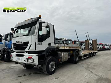 Iveco Trakker 500 trattore 4x4 carrellone 4 assi