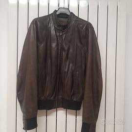 giubbotto uomo in pelle