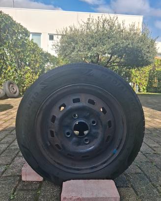 Gomme estive + cerchi R13 Daewoo Matiz