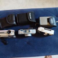 tre macchine fotografiche