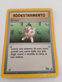 Carta Pokémon addestramento Riciclo