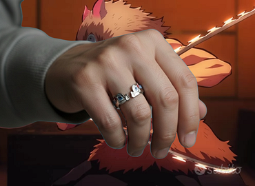 Demon Slayer Rings - Inosuke Hashibira