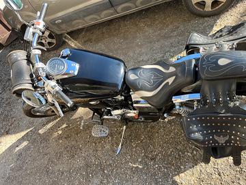 Honda VT750 Black Widow 2003 shadow