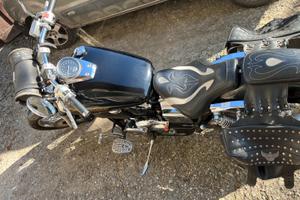 Honda VT750 Black Widow 2003 shadow