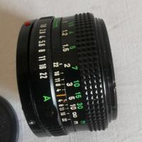 Canon FD 50 /1,8 (ghiera MAF bloccata)