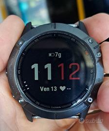 Garmin fenix 6X - Sapphire edition Carbon Gray DLC