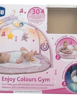 Palestrina Chicco "Enjoy Colours Gym" rosa 3-in-1
