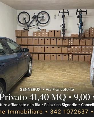 Genneruxi - Via Francoforte - Garage Privato