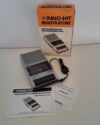 Registratore Inno -Hit Portatile Modello TR-728
