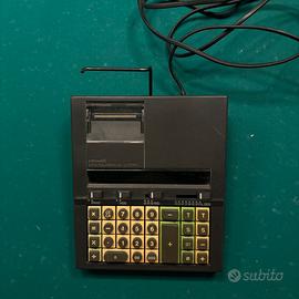 Calcolatrice vintage Olivetti Divisumma 37PD
